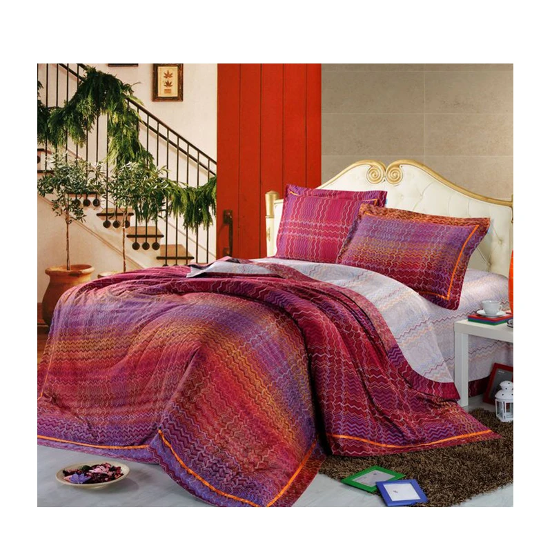 Microfiber fabric  Printed Bed Sheets/Mattress Fabric for bedding/home textile