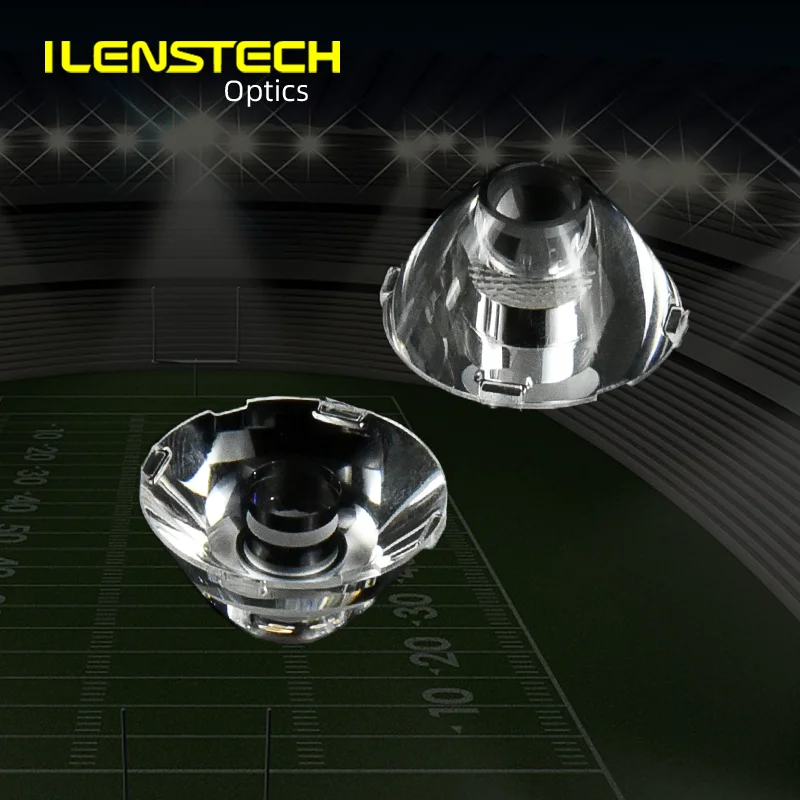 ILENSTECH 5 градусов 23 мм зеркальная светодиодная оптическая линза для 3535 XPE spotlight