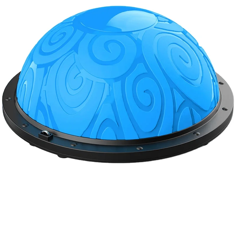 Горячая Распродажа 58 см ПВХ Крытый полукруглая йога мяч прочный и противовзрывное оборудование для спортзала