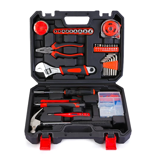37-piece Set Of Household Hardware Tools Combination Real Hand Tool Set Carpentry Repair toolkit Box Set