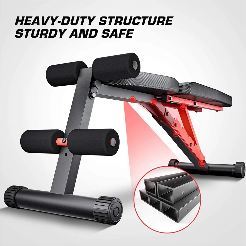 
Wholesale training gym foldable fitness Press Barbell Bed adjustable weight Lifting dumbbell bench 