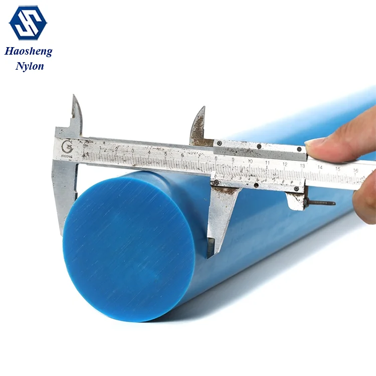 Wholesale white nylon rod Extrude Plastic Natural Blue Beige Black Polyamide PA6 Nylon Rod Supplier