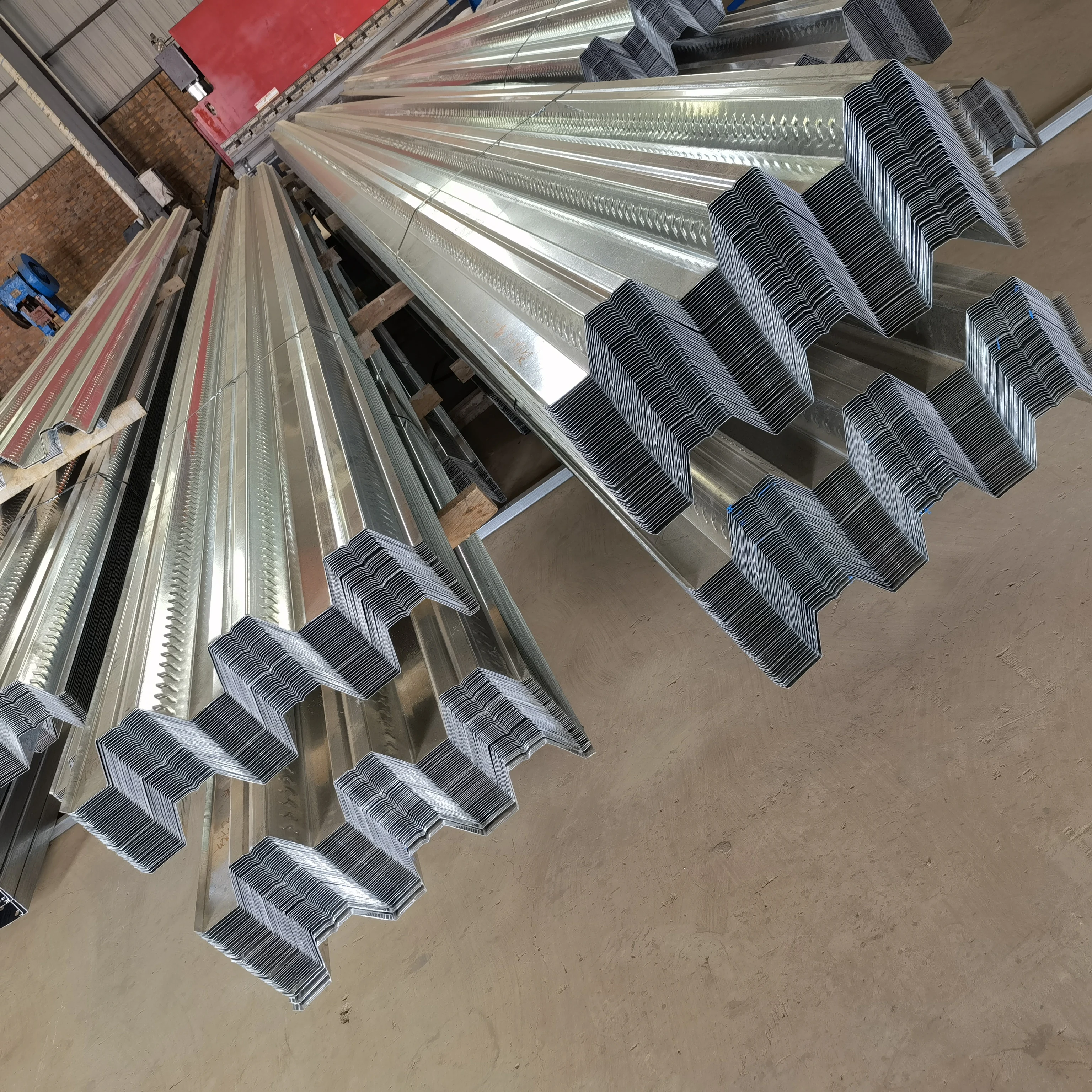 Source factory hot-dip galvanized load-bearing plate, steel structure, galvanized floor bearing plate