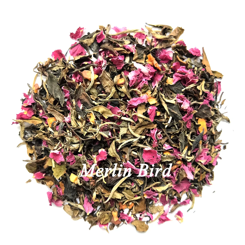 Japanese Sakura Camellia white tea dried flowers loose leaf Cherry White tea