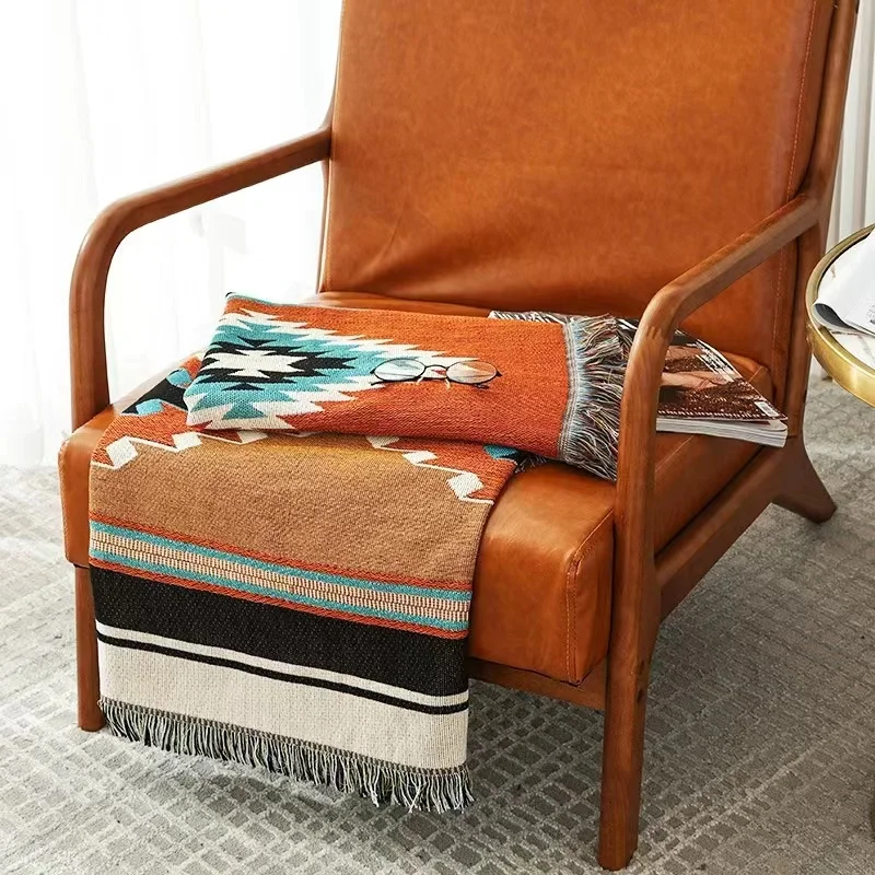 High Quality Outdoor Camping Bohemia Throw Blanket Trippy Tapestry Custom
