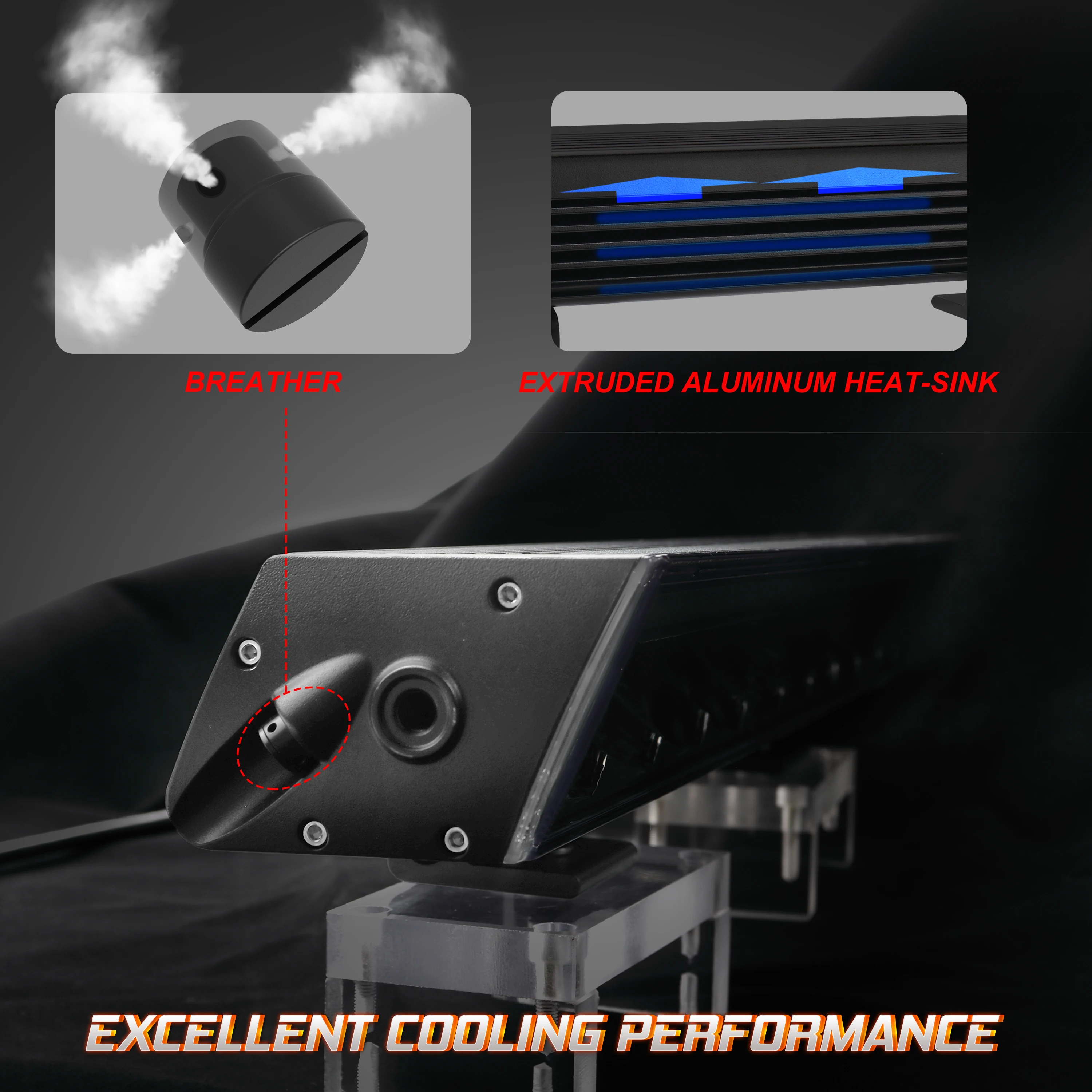 Diamond Driving Light Bar 13inch 20inch 60w 100w Led Light Bar DRL Light Bar 12V 24V 4x4 Atv  IP68 ECE R112