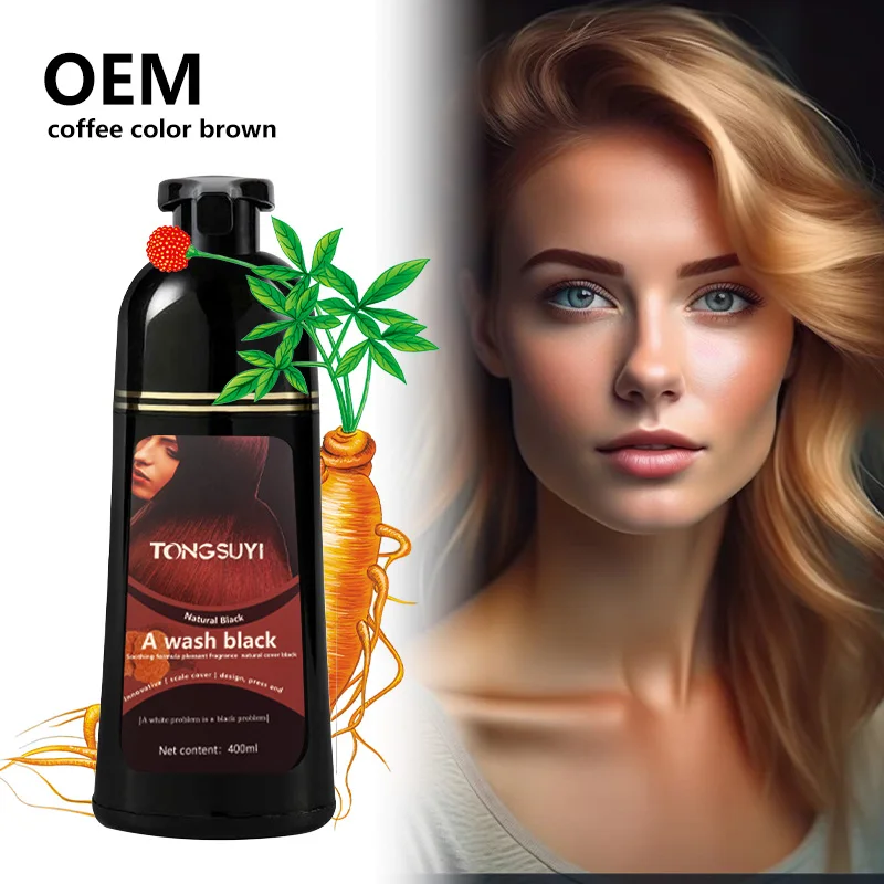 Professional hair dye effect for a more vibrant and captivating hair color