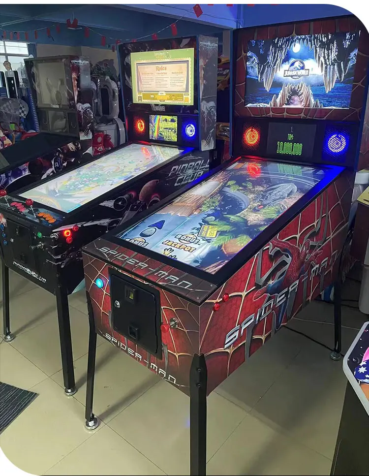 Amusement park products coin operated pinball game machines indoor playground arcade game machine for sale