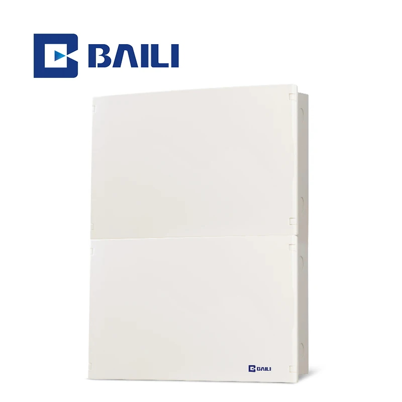 BAILI  High Quality LS 42Way new design PC panel board Flush Mounted  low voltage MCB Electrical Distribution Box
