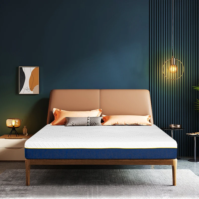 COOLUX Factory Price Vacuum Compressed Twin Size High Density Wholesale 7-ZONE spine care Memory Foam Mattress