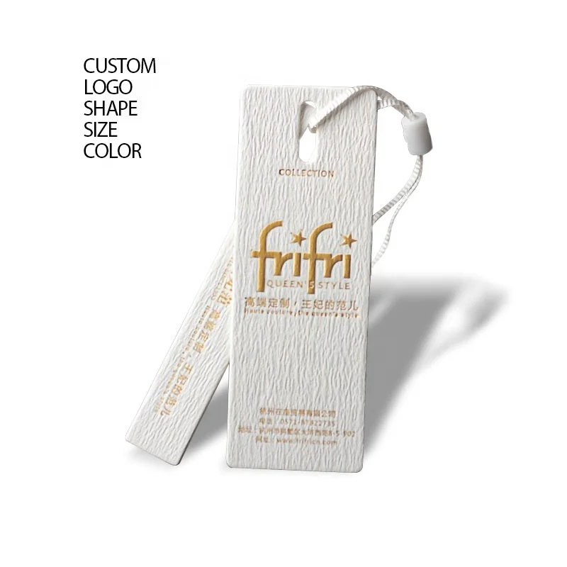 Mold Cut Special Shape Full Set Paper Hang Tag