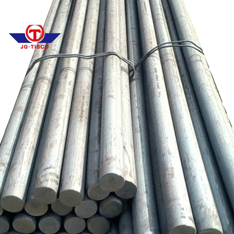Hot dip zinc coated metal round bar q235 galvanized steel bar