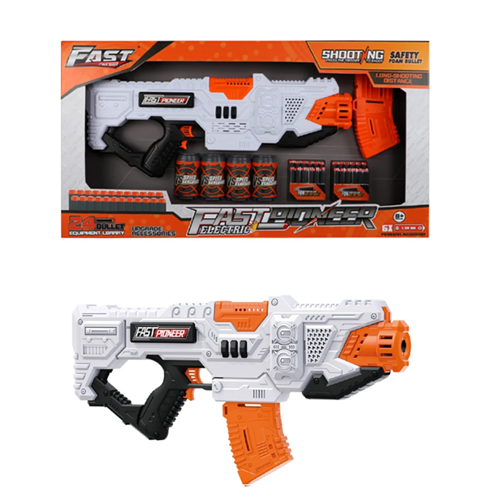 gun toy for children soft bullet toy gun with voice premium quality non-toxic materials