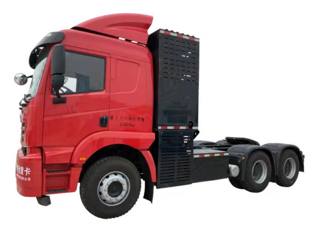 New energy and environmental protection 40 ton hydrogen fuel cell tractor