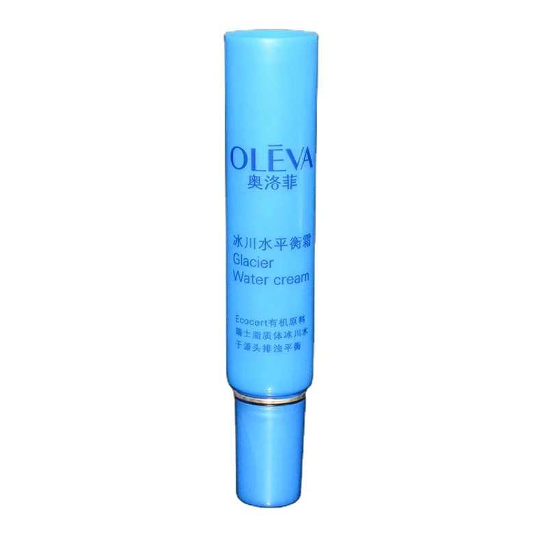 Customized size and colour 5ml 8ml 10ml eye cream sample tube moisturiser small diameter cosmetics plastic tube for packaging