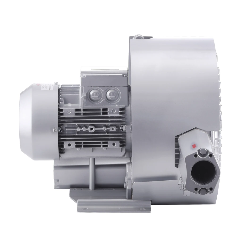 1.5KW 2.2KW 380V Turbo Air Blower Double Stage Side Channel blower 220v high pressure ring blower