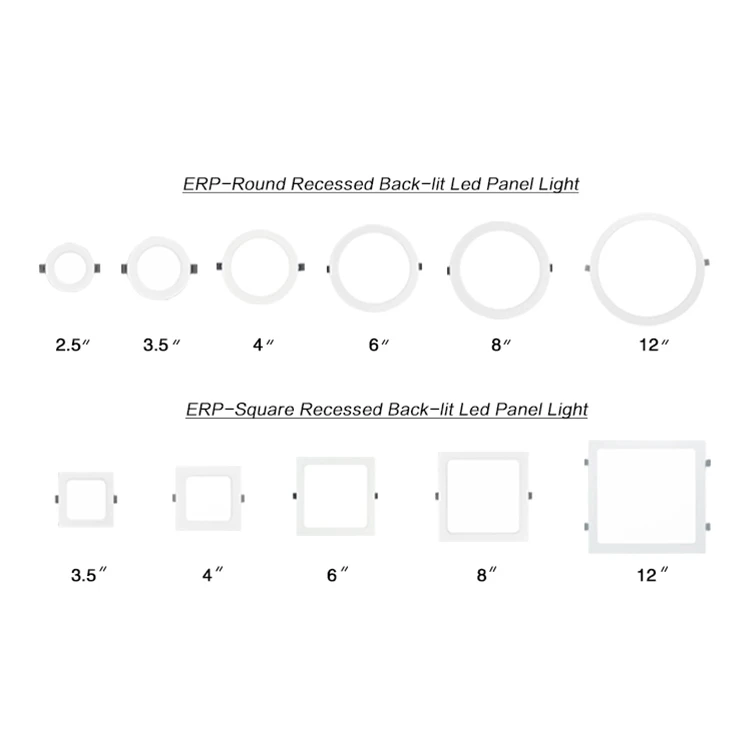 VACE Cct Selectable Wattage Trim Nordic Style Panel Decorate Led Lamp Ceiling Lights