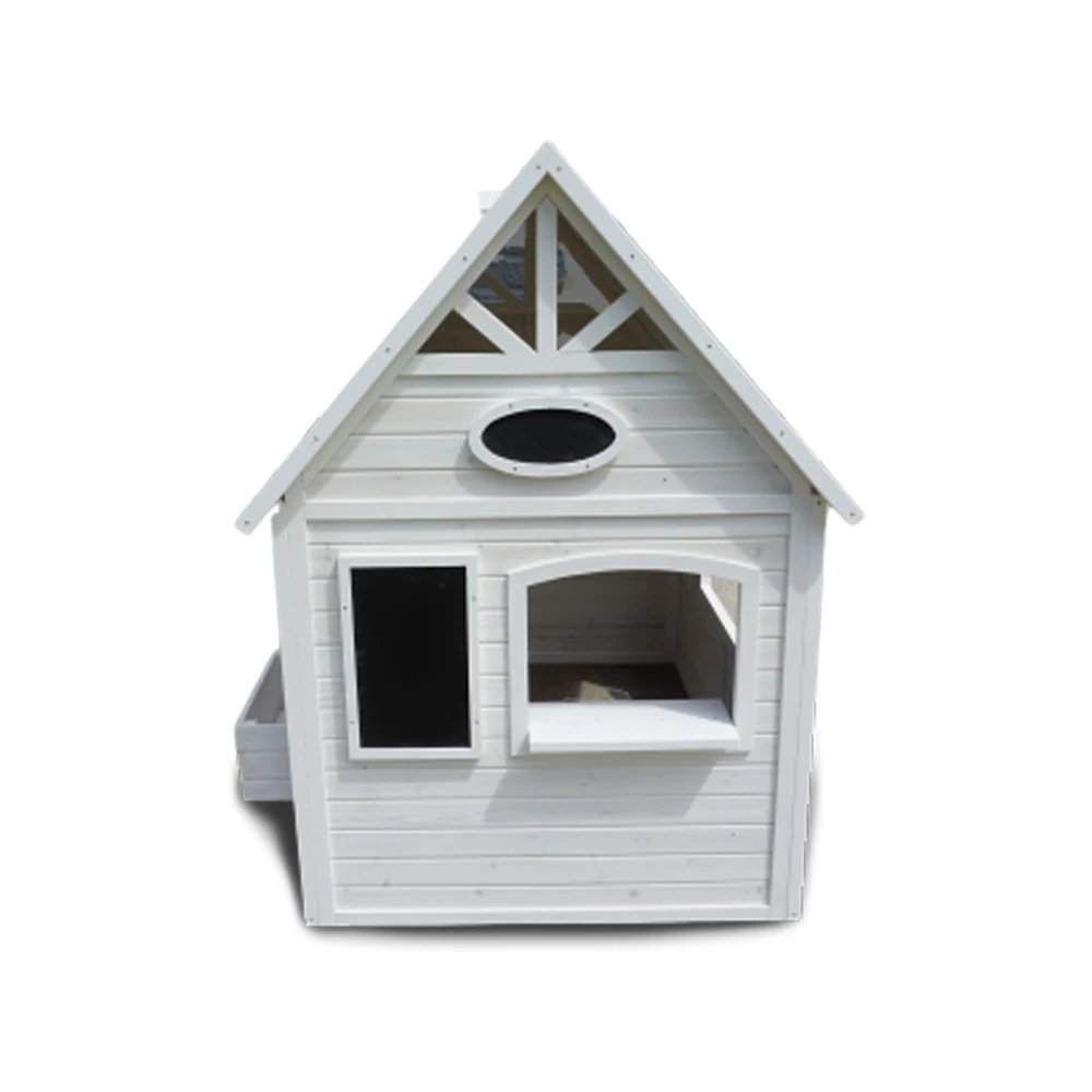 Заводской водонепроницаемый садовый безопасный новый дизайн деревянные детские уличные игровые домики для продажи