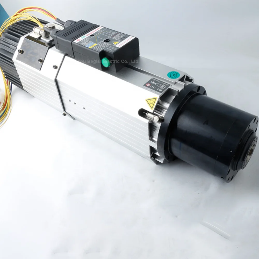 9KW ATC Spindle Kit Air Cooled ISO30 Automatic Tool Changer Spindle Motor And VFD Frequency Inverter 220V 380V