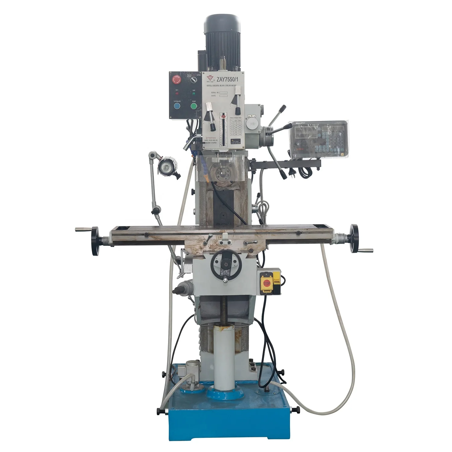  Vertical and Horizontal Milling Machine