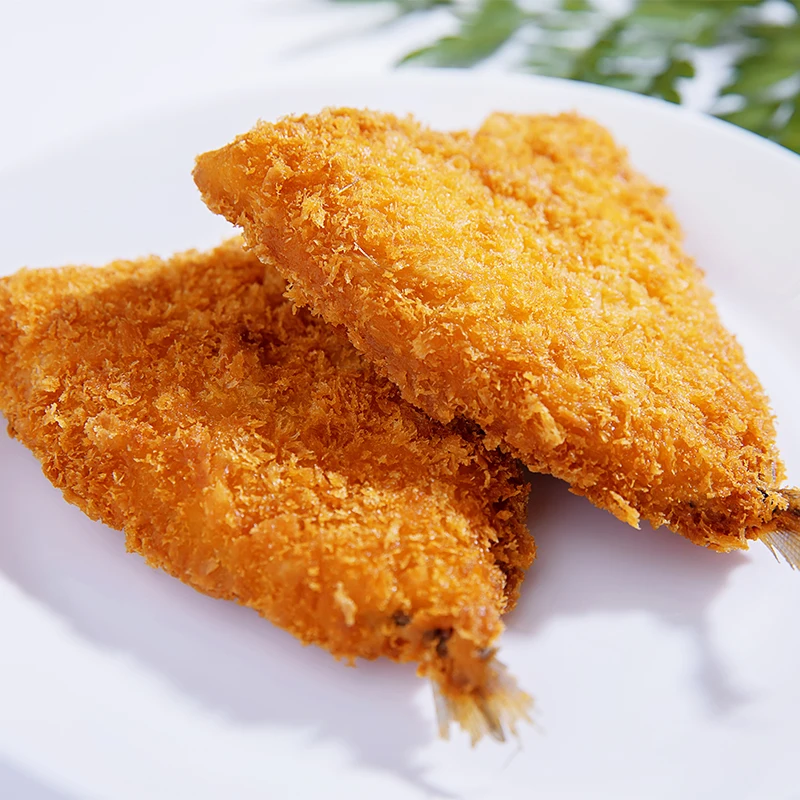 Wholesale Fine Quality IQF Frozen Easy Cooking Breaded Seafood Mackerel Fish Fillet Original Fish Fillet 5 Piece Sea Food
