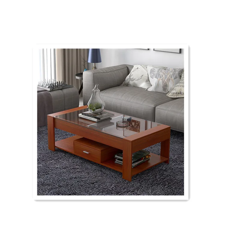 Modern Luxury Wooden Design Living Room Furniture China Factory Wholesale Coffee Table