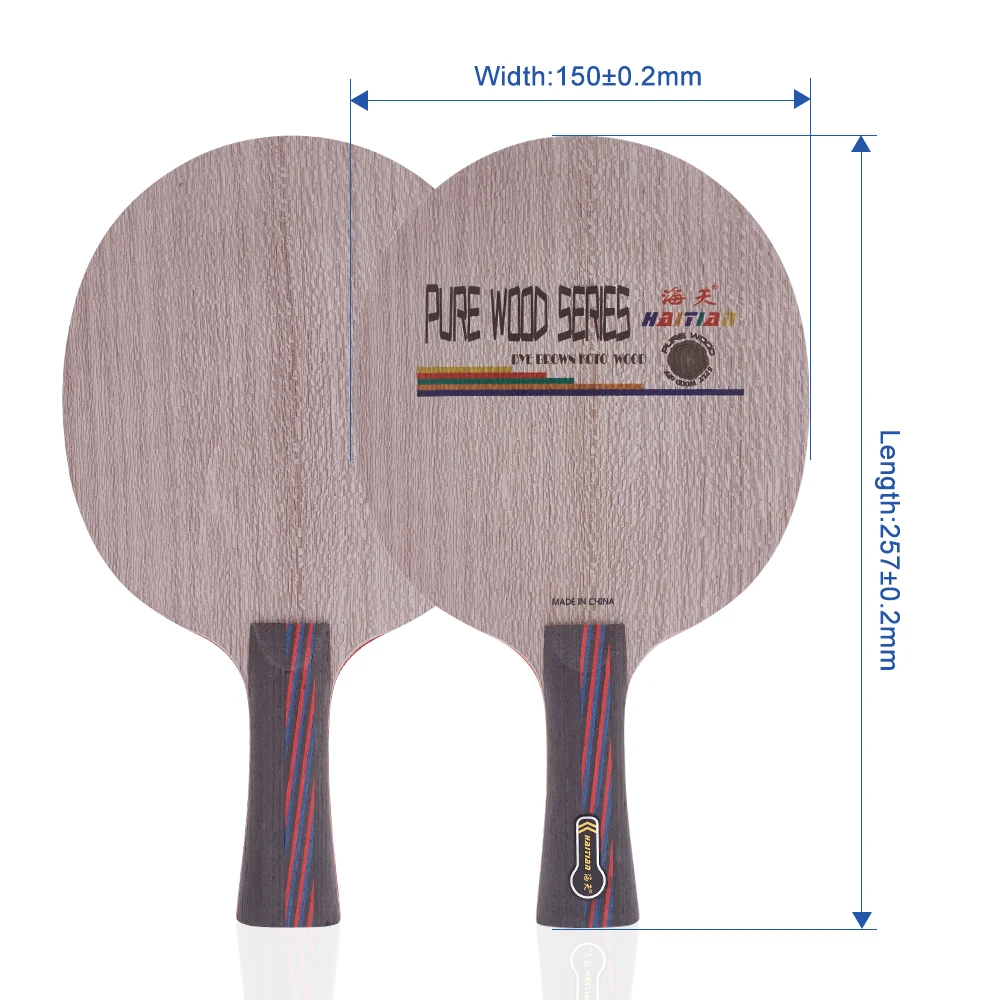 table tennis racket soleplate professional straight horizontal bat table tennis board