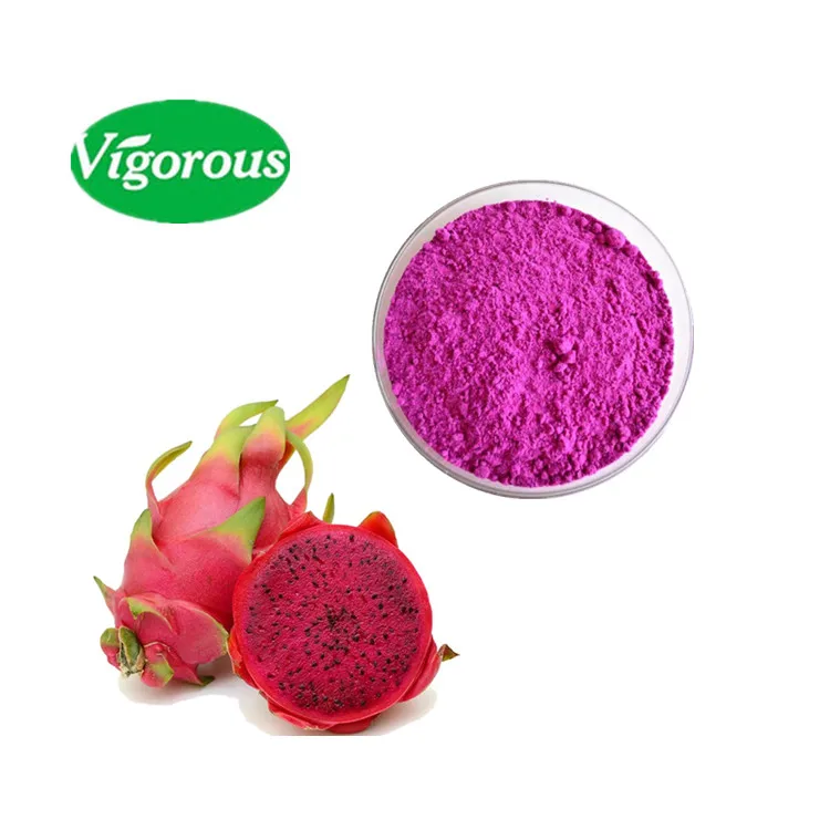 Freeze Dried Red Pitaya Powder, Organic Dragon Fruit Powder