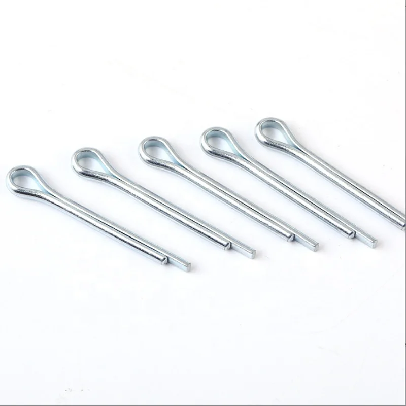 GB91 Split Cotter Pin DIN94 Zinc Plated Galvanized Split Open Pin DIN 94 For Connection