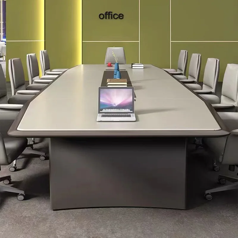 Большая и длинная Роскошная офисная мебель включая современные офисные столы Конференц-столы подходящие для конференц-залов.
