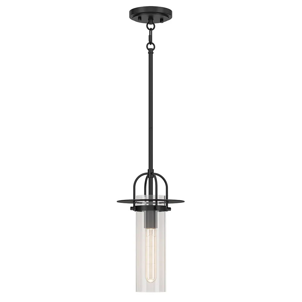 Art Pendant Light Pendant Lamp Farmhouse Iron Clear Glass Industrial Vintage Matte Black Vintage Modern Decorative Kitchen 80