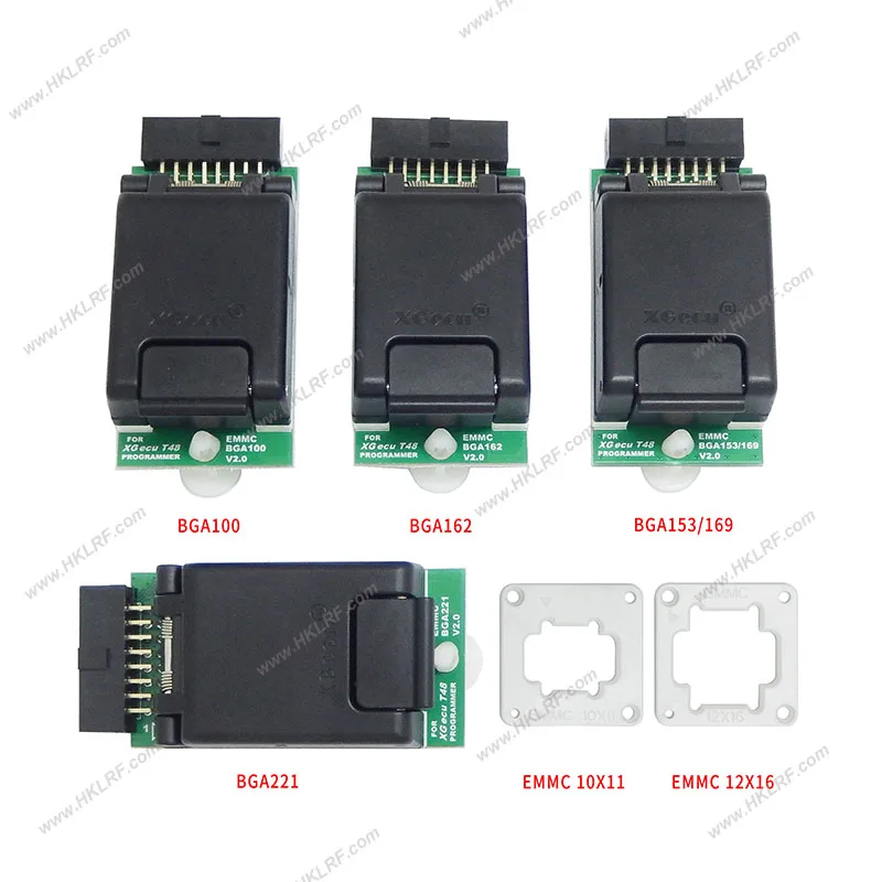Адаптер 5in1-EMMC BGA100 BGA162 BGA153 BGA169 BGA221 для программиста XGecu T48