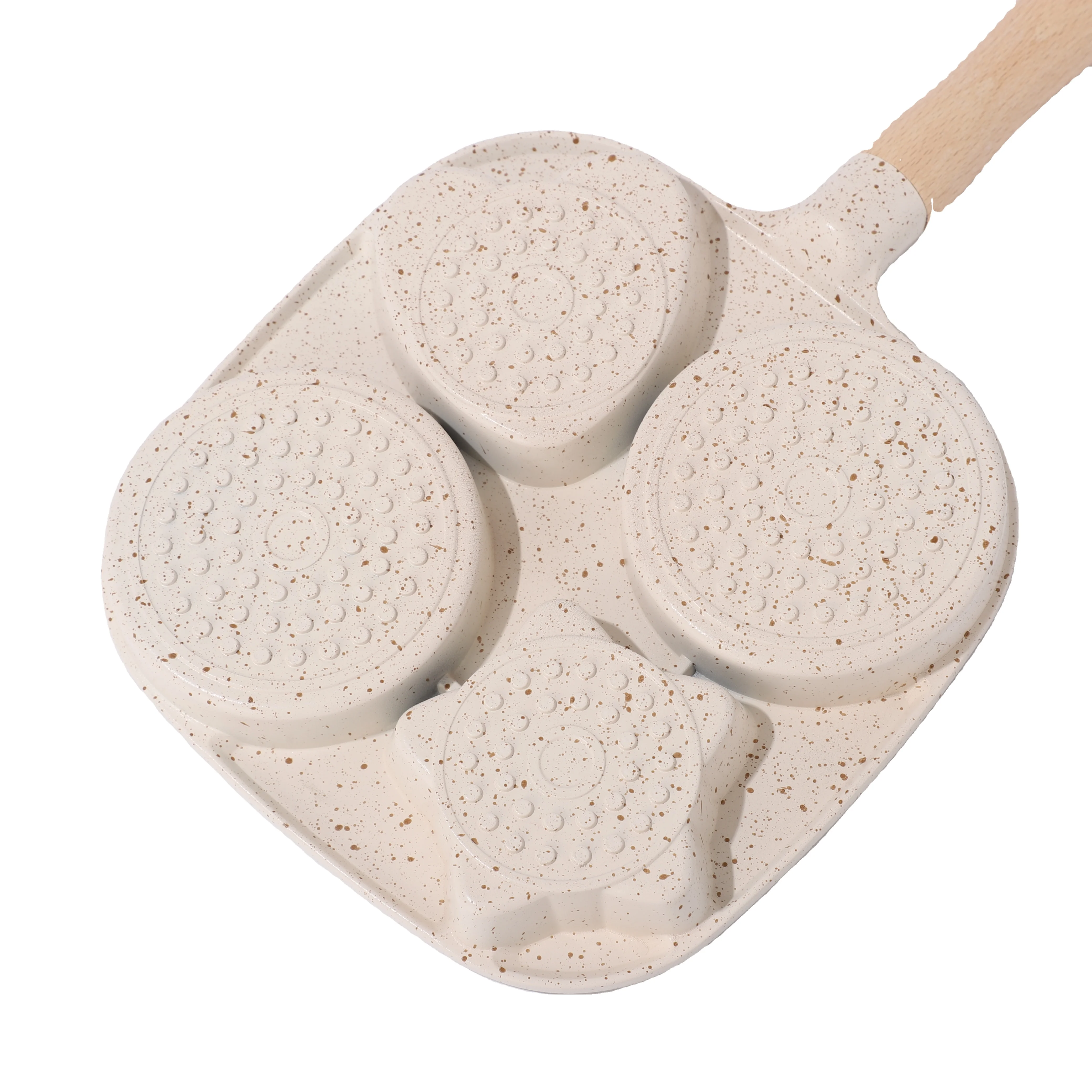 Factory Cheap Price 35X18.5X2.5 Size Frying Pan For Coating Forged Fry Pan Cooking Egg Cake