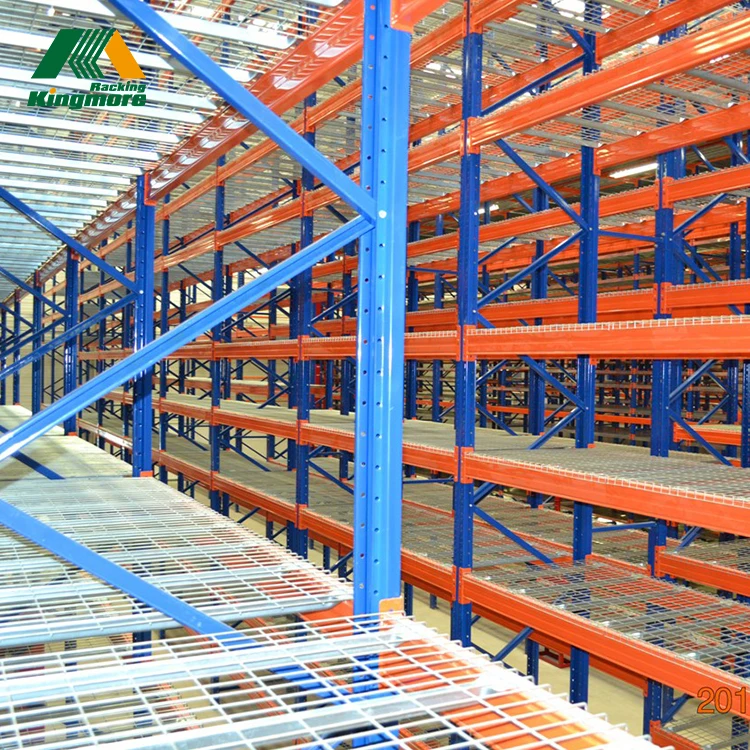OEM ODM warehouse galvanized steel pallet racking wire mesh decking