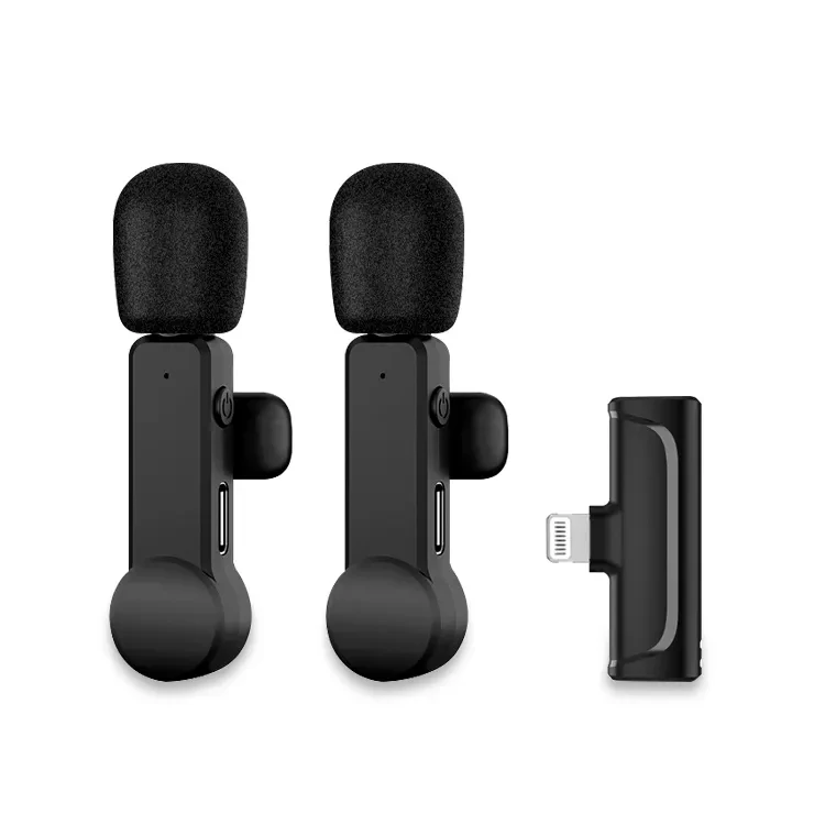 collar noise reduction type-c usb microphone studio recording portable wireless