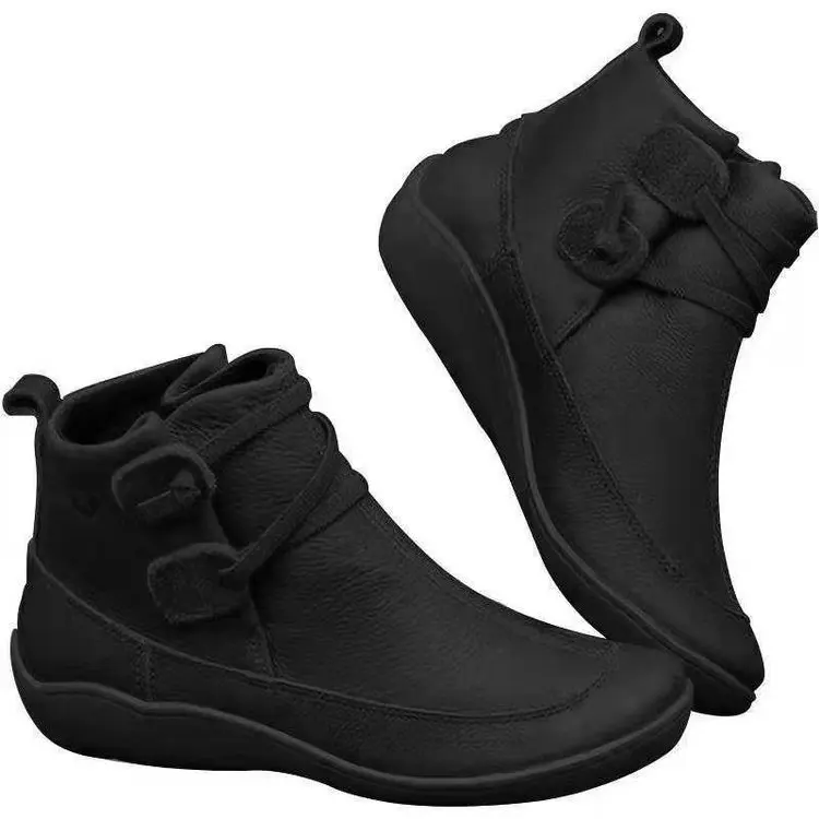 2021 autumn and winter new woman boots low-tube casual boots