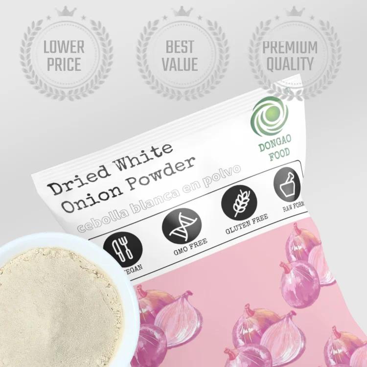 Onion Powder 100% Natural Organic High Quality Dehydrated Onion Powder