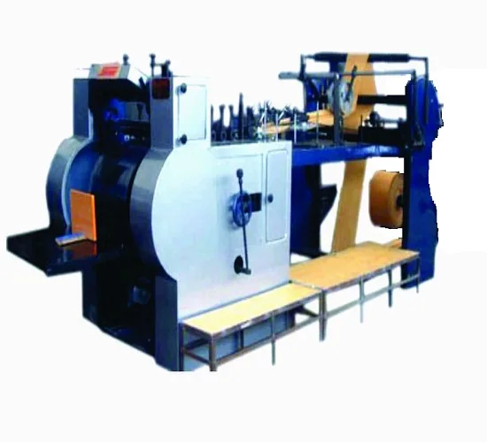 
High Speed Simple Sharp V Bottom sealed Kraft Roll Feeding Paper Shopping Bag Forming Machine With Flexo Printing Price in India 