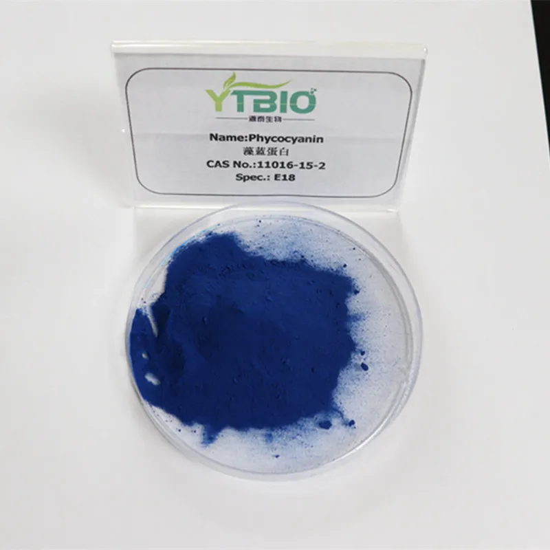 
Yuantai Phycocyanin E18 Powder Spirulina Blue 