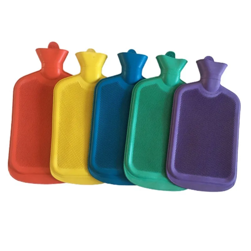 500ML  1000ML 1750ML 2000ML wholesale rubber hot-water bag custom packaging