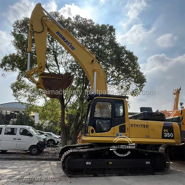 Original Komatsu PC350-8 Used Komatsu Hydraulic Japan Crawler Excavator Komatsu 110-7 Good Condition Current Stock