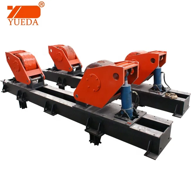 Yueda lifting welding rotator/fit up rotator/pipe roller rotator
