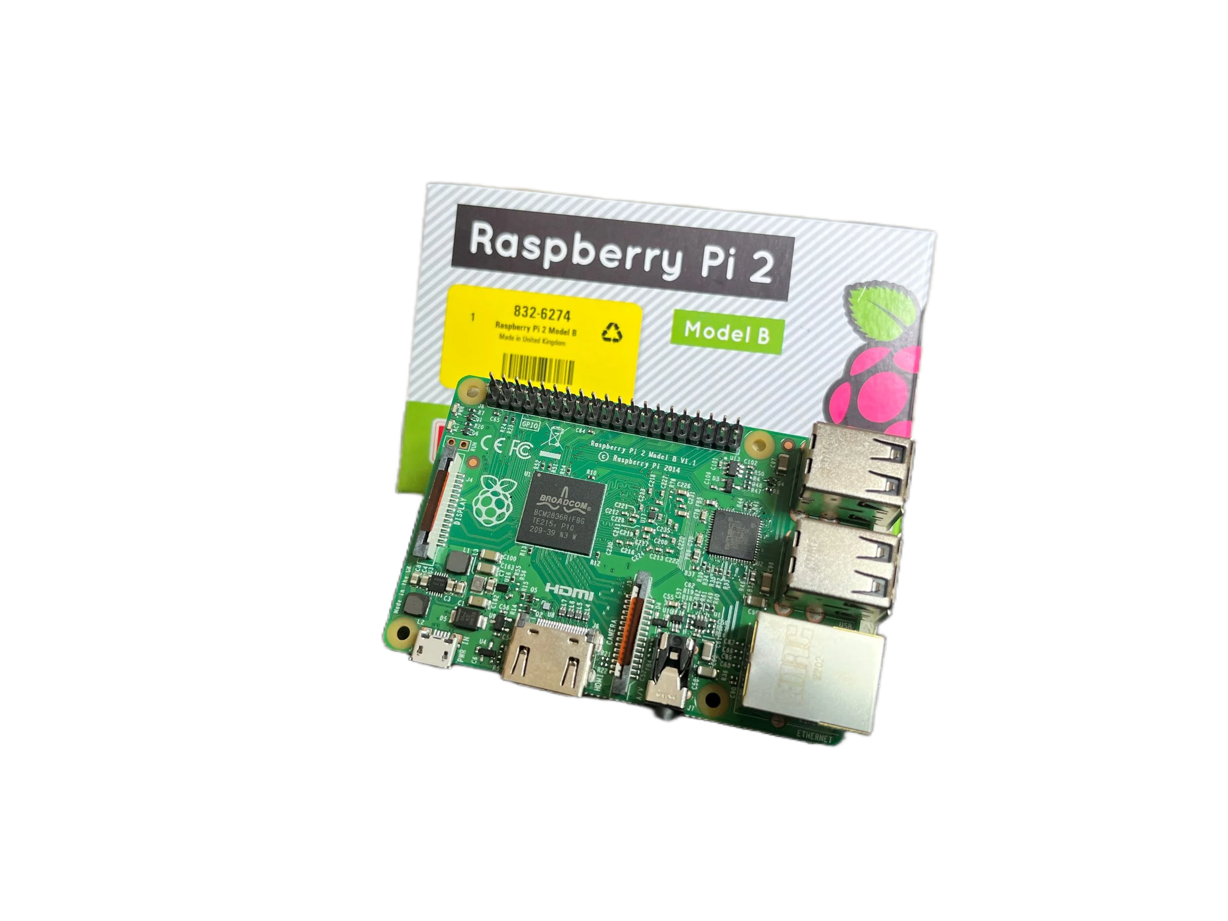 2022 fast dispatch raspberry pi 2 model b 1gb ram intellectual Linux development board