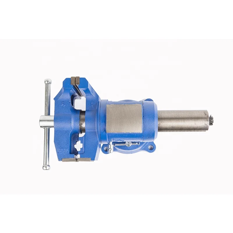 
Online wholesale adjustable DT125B larage anvil vises hand tools cast bench vise 