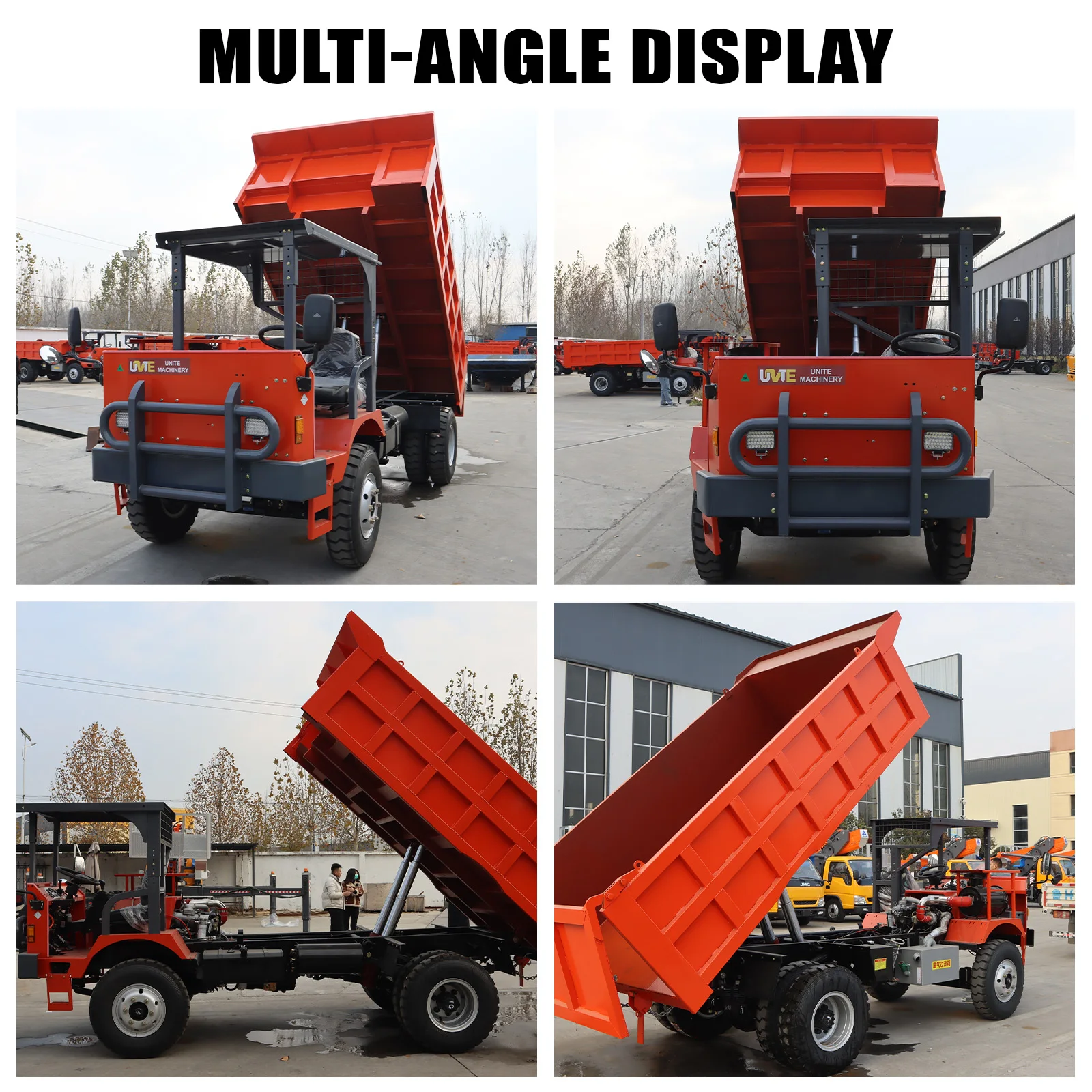 12-ton enhanced mining truck engine can be customized with strong power