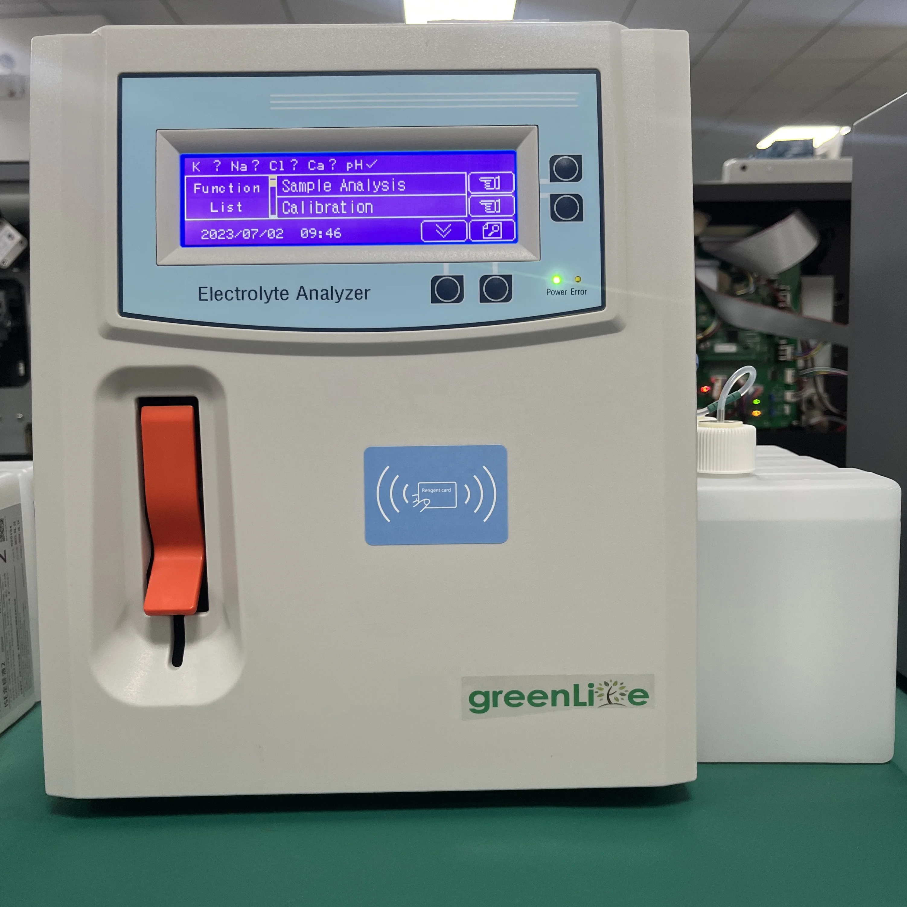 Low price EA-320 Portable Electrolyte Analyzer K Na Cl Ca PH ISE Electrolyte Analyzer Machine Urine Analyzer Machine