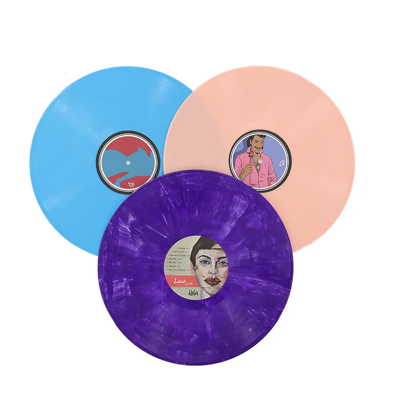 Factory From China Colored Black Turntable LP Disc Vinyl Record