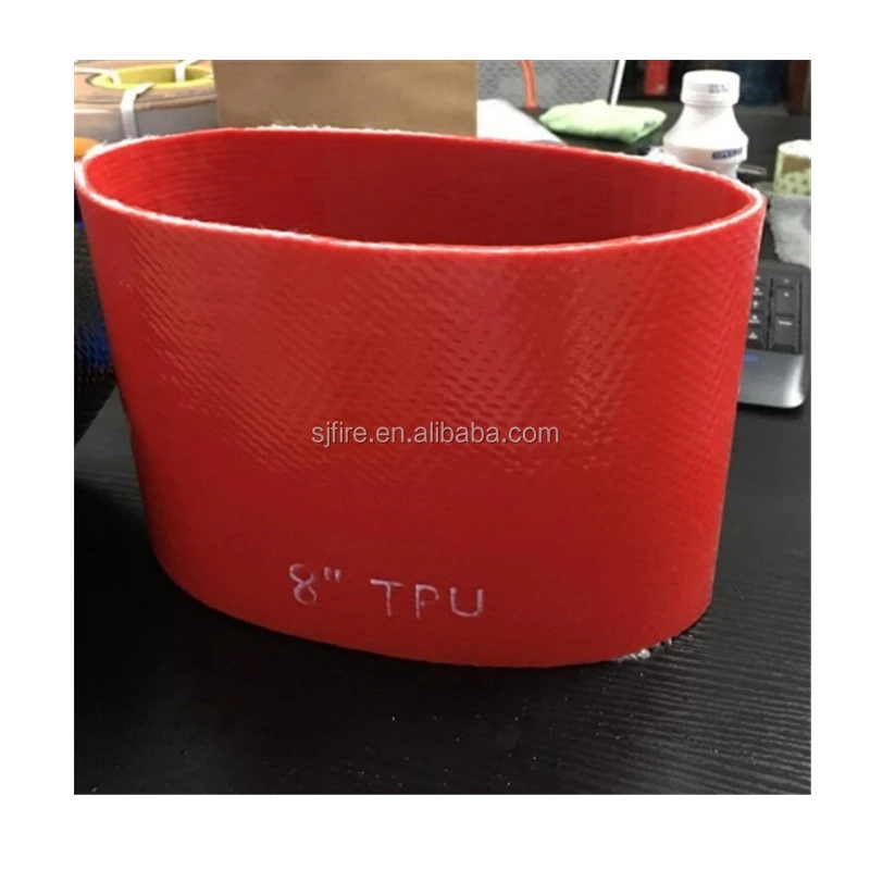 Agricultural irrigation tpu layflat hose