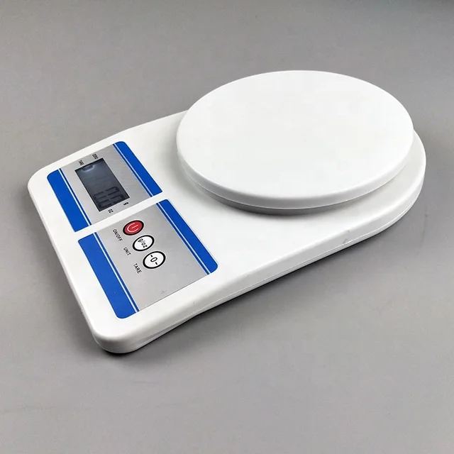 
Smart Plastic Kitchen Digital Scale 10kg, OEM Lcd Display Food Digital Weight Scale Custom 