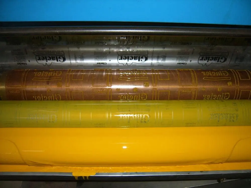 2 colors offset flexo non woven Kraft paper printer non woven mylar bags cardboard printing machine for pizza box